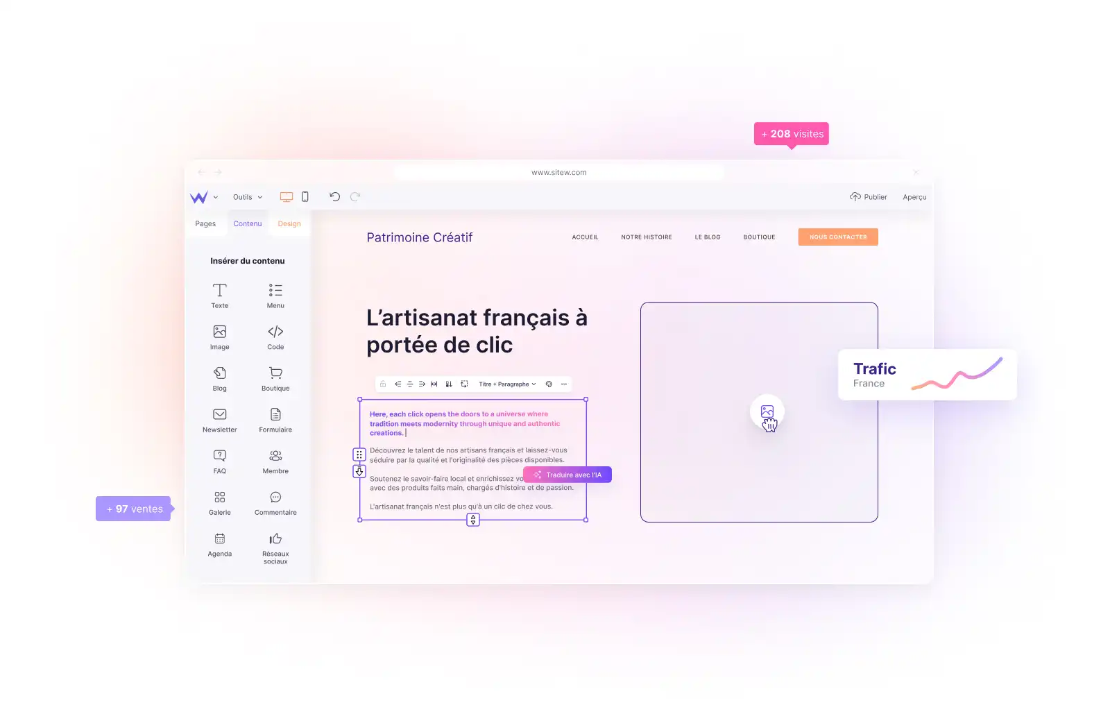 Créer son site perso